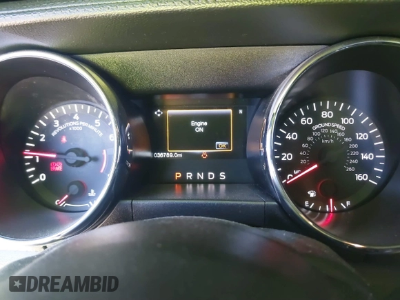 2017 Ford Mustang V6 with VIN 1FA6P8AM8H5236924, listed as a IAAI auction lot 41722764 with 36,789 mi miles and . Bid and sale history available at DreamBid. Image 7.