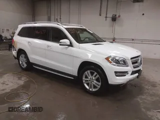2015 Mercedes-Benz GL-Class GL 450 with VIN 4JGDF6EE1FA594748, listed as a IAAI auction lot 41665677 with 56,410 mi miles. Bid and sale history available at carsss.com. Image 1.