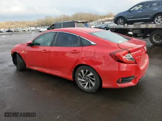 2016 Honda Civic Sedan EX with VIN 2HGFC2F7XGH551464, listed as a Copart auction lot 41768795 with 66,736 mi miles and Salvage Title. Bid and sale history available at carsss.com. Image 2.