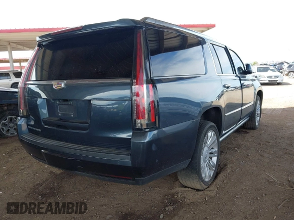2019 Cadillac Escalade ESV Platinum z VIN 1GYS4KKJ5KR194810, wystawiony jako IAAI lot #42360267 z przebiegiem 106 662 mil mil oraz . Historia ofert i sprzedaży dostępna na DreamBid. Obrazek 4.