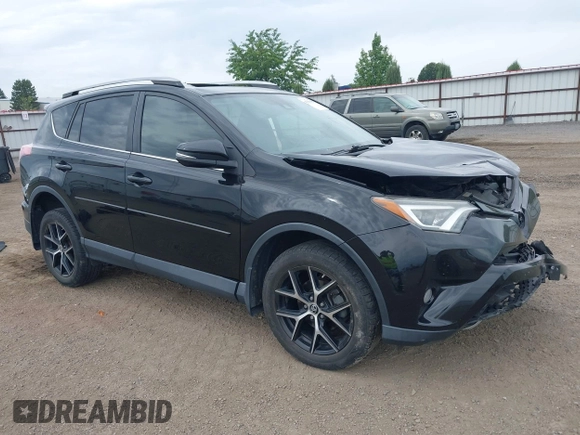 2018 Toyota RAV4 SE with VIN 2T3JFREV1JW730203, listed as a IAAI auction lot 42504455 with 99,442 mi miles and . Bid and sale history available at DreamBid. Image 1.
