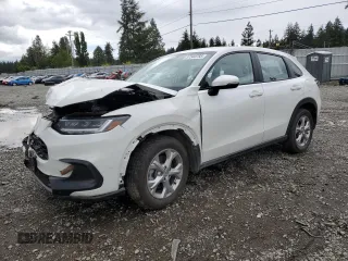 2025 Honda HR-V LX with VIN 3CZRZ2H37SM741683, listed as a Copart auction lot 57344755 with 9,173 mi miles and Salvage title. Bid and sale history available at DreamBid. Image 1.