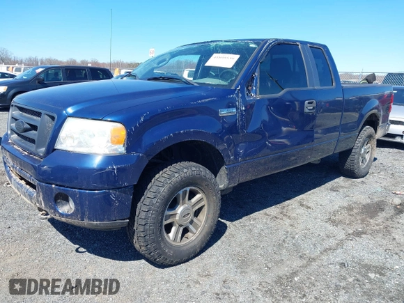2008 Ford F-150 STX with VIN 1FTRX14W08FB44986, listed as a IAAI auction lot 41895539 with 152,647 mi miles. Bid and sale history available at carsss.com. Image 17.