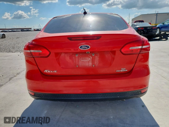 2016 Ford Focus SE with VIN 1FADP3F28GL293359, listed as a Copart auction lot 61191625 with 178,515 mi miles and Salvage title. Bid and sale history available at DreamBid. Image 6.