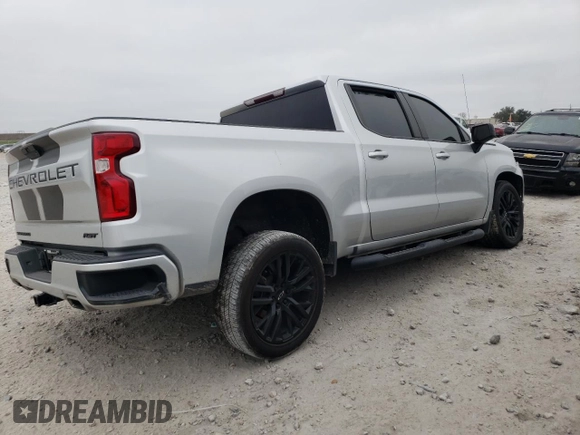 2021 Chevrolet Silverado 1500 RST with VIN 1GCPWDED6MZ422176, listed as a Copart auction lot 85763104 with 70,891 mi miles and Salvage Title. Bid and sale history available at carsss.com. Image 3.
