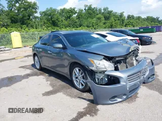 2010 Nissan Maxima SV with VIN 1N4AA5AP9AC863492, listed as a IAAI auction lot 42446539 with 129,485 mi miles and . Bid and sale history available at DreamBid. Image 1.