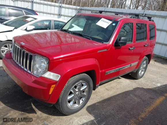 2009 Jeep Liberty Limited with VIN 1J8GN58K69W538451, listed as a IAAI auction lot 41826993 with 147,678 mi miles. Bid and sale history available at carsss.com. Image 18.