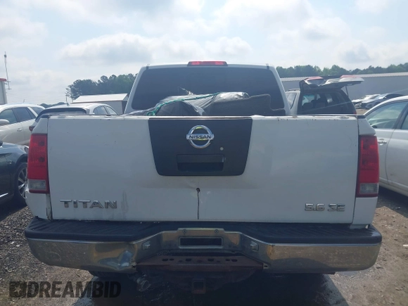 2004 Nissan Titan LE with VIN 1N6AA07B74N581334, listed as a IAAI auction lot 42265633 with 189,892 mi miles and . Bid and sale history available at DreamBid. Image 16.