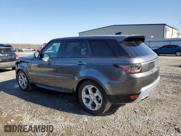 2019 Land Rover Range Rover Sport HSE with VIN SALWR2RK5KA818474, listed as a Copart auction lot 41543495 with 66,524 mi miles and Salvage Title. Bid and sale history available at carsss.com. Image 2.