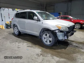 2006 Toyota RAV4 Sport with VIN JTMBK32V965004086, listed as a Copart auction lot 47060365 with 205,665 mi miles and Salvage Title. Bid and sale history available at carsss.com. Image 4.