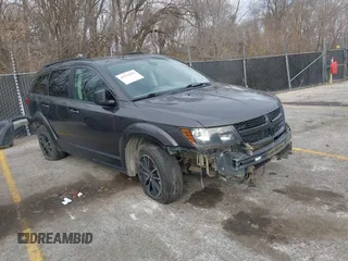 2019 Dodge Journey SE with VIN 3C4PDCBG2KT738516, listed as a IAAI auction lot 41112993 with 201,908 mi miles and . Bid and sale history available at DreamBid. Image 1.