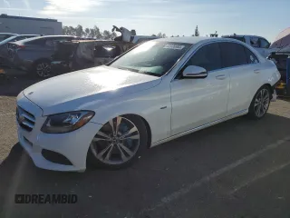 2017 Mercedes-Benz C 350e with VIN 55SWF4HBXHU229660, listed as a Copart auction lot 68336883 with 83,960 mi miles and . Bid and sale history available at DreamBid. Image 1.