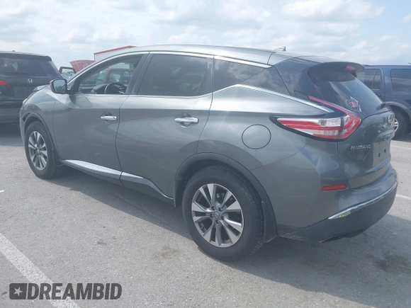 2016 Nissan Murano SV z VIN 5N1AZ2MGXGN125738, wystawiony jako IAAI lot #42302219 z przebiegiem 114 388 mil mil oraz . Historia ofert i sprzedaży dostępna na DreamBid. Obrazek 3.