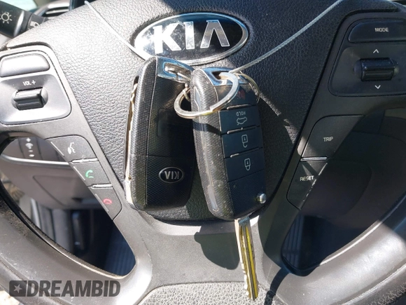 2017 Kia Forte LX with VIN 3KPFK4A73HE101950, listed as a IAAI auction lot 42023151 with 233,718 mi miles. Bid and sale history available at carsss.com. Image 11.