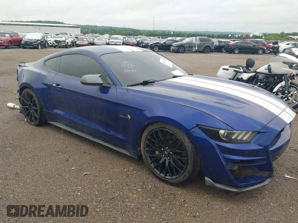 2016 Ford Mustang GT with VIN 1FA6P8CFXG5241801, listed as a IAAI auction lot 42345119 with 105,927 mi miles and . Bid and sale history available at DreamBid. Image 1.