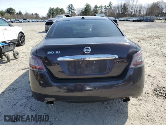 2014 Nissan Maxima S with VIN 1N4AA5AP0EC484709, listed as a Copart auction lot 50284655 with 120,795 mi miles and Clean Title. Bid and sale history available at DreamBid. Image 6.