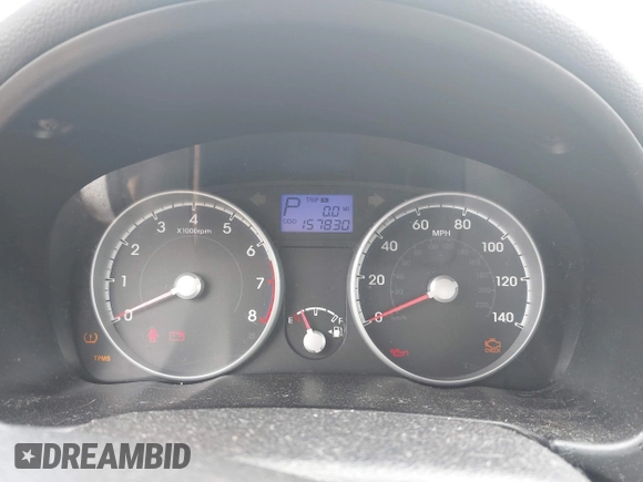 2011 Hyundai Accent GLS z VIN KMHCN4AC7BU609303, wystawiony jako IAAI lot #42523271 z przebiegiem 157 830 mil mil oraz . Historia ofert i sprzedaży dostępna na DreamBid. Obrazek 7.