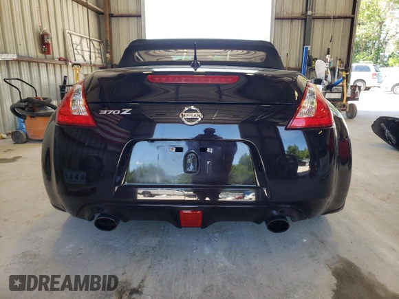 2013 Nissan 370Z Touring with VIN JN1AZ4FH7DM790607, listed as a Copart auction lot 57915234 with 11,487 mi miles and Salvage Title. Bid and sale history available at carsss.com. Image 6.