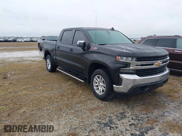 2021 Chevrolet Silverado 1500 LT with VIN 3GCUYDED2MG234431, listed as a IAAI auction lot 40533055 with 61,510 mi miles. Bid and sale history available at carsss.com. Image 1.