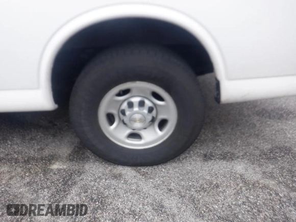 2021 Chevrolet Express Cargo with VIN 1GCWGAFP1M1310190, listed as a IAAI auction lot 41980681 with 119,458 mi miles and . Bid and sale history available at DreamBid. Image 1.