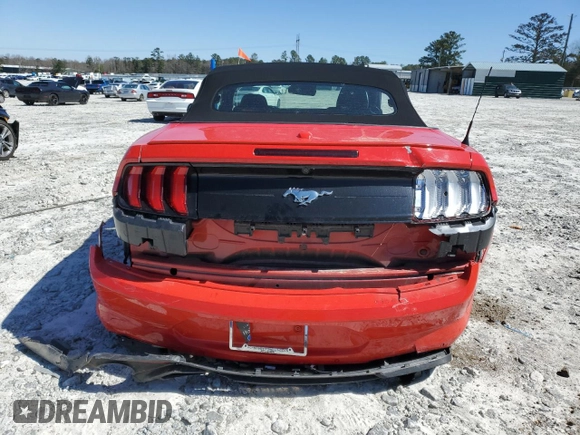 2022 Ford Mustang EcoBoost z VIN 1FATP8UH0N5115883, wystawiony jako Copart lot #49537545 z przebiegiem 57 124 mil mil oraz Szkoda całkowita • Salvage title. Historia ofert i sprzedaży dostępna na DreamBid. Obrazek 6.