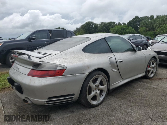 2002 Porsche 911 Carrera S with VIN WP0AB29972S685987, listed as a Copart auction lot 74484744 with 0 mi miles and Salvage Title. Bid and sale history available at carsss.com. Image 3.