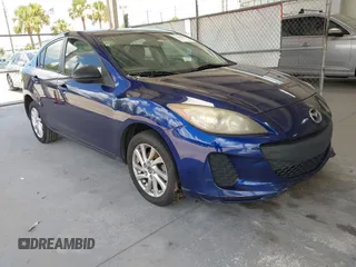 2013 Mazda 3 i Touring with VIN JM1BL1V79D1754154, listed as a IAAI auction lot 42576658 with 162,367 mi miles and . Bid and sale history available at DreamBid. Image 1.