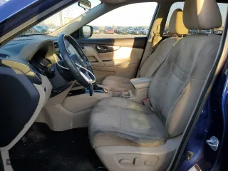 2017 Nissan Rogue SV with VIN 5N1AT2MV3HC744176, listed as a Copart auction lot 49169405 with 137,104 mi miles and Salvage Title. Bid and sale history available at carsss.com. Image 7.