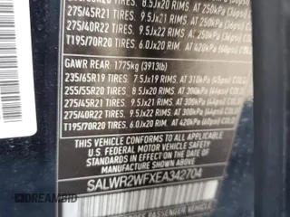 2014 Land Rover Range Rover Sport HSE with VIN SALWR2WFXEA342704, listed as a Copart auction lot 49406765 with 135,159 mi miles and Clean Title. Bid and sale history available at carsss.com. Image 13.