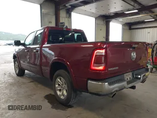 2019 Ram 1500 Laramie with VIN 1C6SRFDT0KN848897, listed as a IAAI auction lot 41993489 with 26,936 mi miles. Bid and sale history available at carsss.com. Image 3.