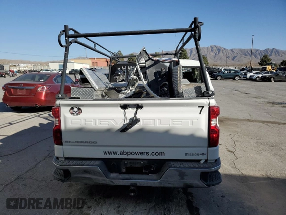 2020 Chevrolet Silverado 1500 Work Truck with VIN 3GCNWAEH8LG137065, listed as a Copart auction lot 86203084 with Not Provided miles and Salvage Title. Bid and sale history available at DreamBid. Image 6.