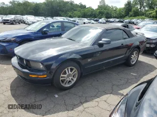 2006 Ford Mustang GT Deluxe with VIN 1ZVFT85H465115059, listed as a Copart auction lot 63188435 with 167,450 mi miles and Salvage title. Bid and sale history available at DreamBid. Image 1.