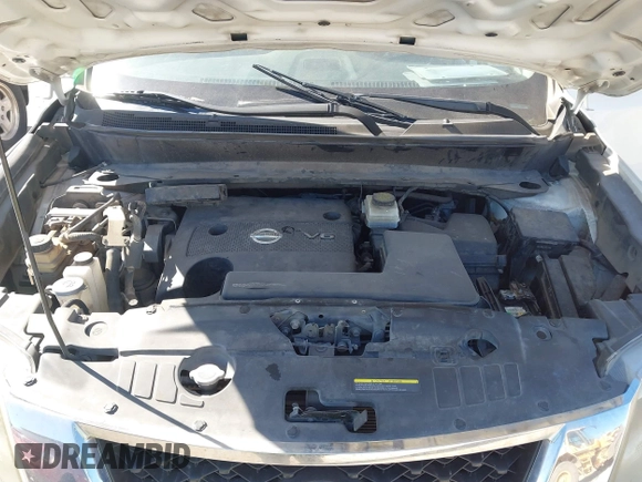 2015 Nissan Pathfinder SV with VIN 5N1AR2MN8FC668305, listed as a IAAI auction lot 41779780 with 216,818 mi miles. Bid and sale history available at carsss.com. Image 10.