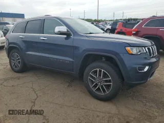 2020 Jeep Grand Cherokee Limited with VIN 1C4RJFBG1LC398999, listed as a Copart auction lot 58436765 with 45,631 mi miles and Non repairable. Bid and sale history available at DreamBid. Image 4.