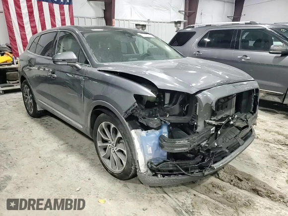 2022 Lincoln Nautilus Reserve z VIN 2LMPJ6K92NBL06648, wystawiony jako Copart lot #46080305 z przebiegiem 9 480 mil mil oraz Szkoda całkowita • Salvage title. Historia ofert i sprzedaży dostępna na DreamBid. Obrazek 14.