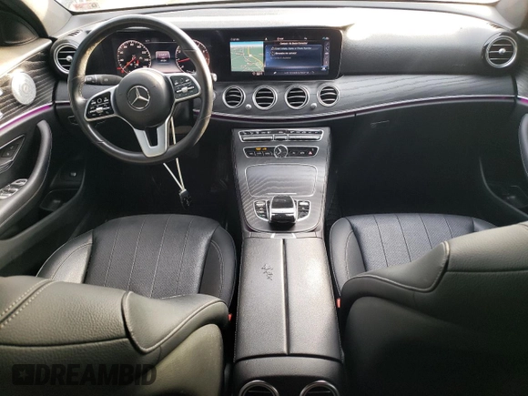 2020 Mercedes-Benz E 350 with VIN WDDZF8EBXLA734339, listed as a Copart auction lot 53854785 with 69,534 mi miles and Salvage Title. Bid and sale history available at DreamBid. Image 8.