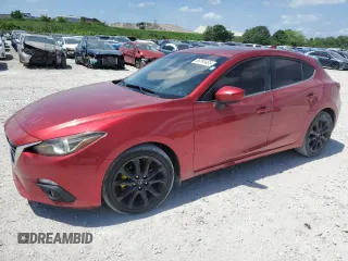 2015 Mazda 3 S Grand Touring with VIN JM1BM1M37F1260468, listed as a Copart auction lot 56788485 with 158,672 mi miles and Non repairable. Bid and sale history available at DreamBid. Image 1.