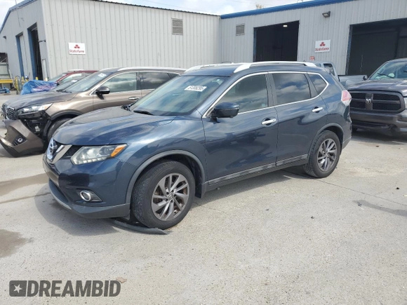 2016 Nissan Rogue SL with VIN 5N1AT2MT3GC828608, listed as a Copart auction lot 51308295 with 141,451 mi miles and Salvage Title. Bid and sale history available at DreamBid. Image 1.