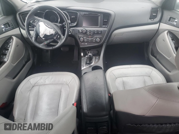 2011 Kia Optima EX with VIN KNAGN4A72B5173539, listed as a Copart auction lot 45141375 with 96,487 mi miles and Salvage Title. Bid and sale history available at carsss.com. Image 8.