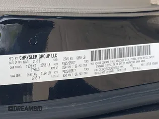 2014 Chrysler Town & Country Touring-L with VIN 2C4RC1CG2ER214952, listed as a IAAI auction lot 42083166 with 188,494 mi miles. Bid and sale history available at carsss.com. Image 9.