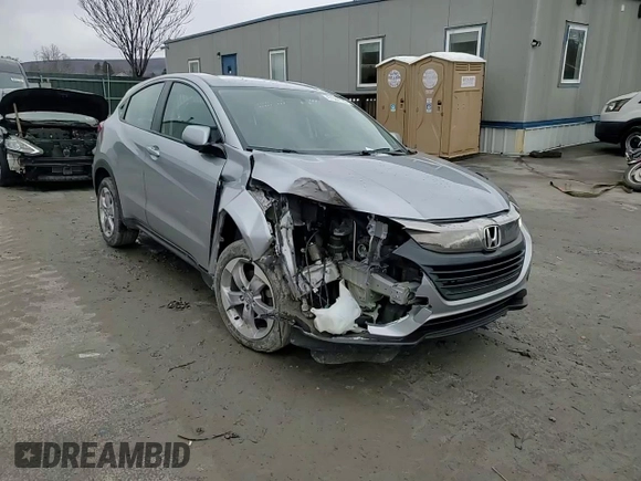 2021 Honda HR-V LX with VIN 3CZRU6H34MM747949, listed as a Copart auction lot 47684195 with 37,110 mi miles and Salvage Title. Bid and sale history available at carsss.com. Image 12.