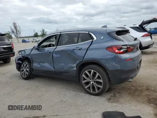 2023 BMW X2 xDrive28i with VIN WBXYJ1C07P5V54492, listed as a Copart auction lot 80983664 with 24,178 mi miles and Salvage Title. Bid and sale history available at carsss.com. Image 2.