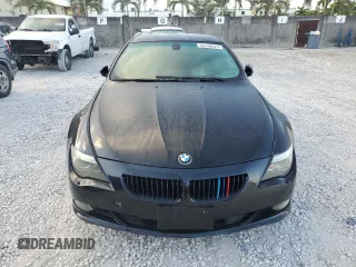 2009 BMW 6 Series 650i with VIN WBAEA53529CV92291, listed as a Copart auction lot 45708625 with 149,163 mi miles and Clean Title. Bid and sale history available at carsss.com. Image 5.