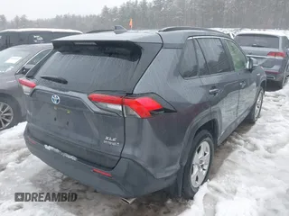 2021 Toyota RAV4 Hybrid XLE with VIN JTMRWRFVXMD127527, listed as a IAAI auction lot 41568988 with 66,358 mi miles. Bid and sale history available at carsss.com. Image 4.