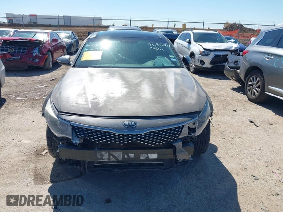 2016 Kia Optima EX with VIN 5XXGU4L31GG106854, listed as a IAAI auction lot 41762052 with 122,121 mi miles. Bid and sale history available at carsss.com. Image 12.