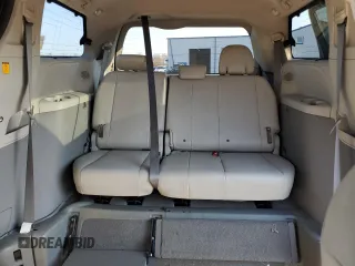 2011 Toyota Sienna XLE AAS with VIN 5TDYK3DC9BS135724, listed as a Copart auction lot 47119325 with 0 mi miles and Clean Title. Bid and sale history available at carsss.com. Image 10.
