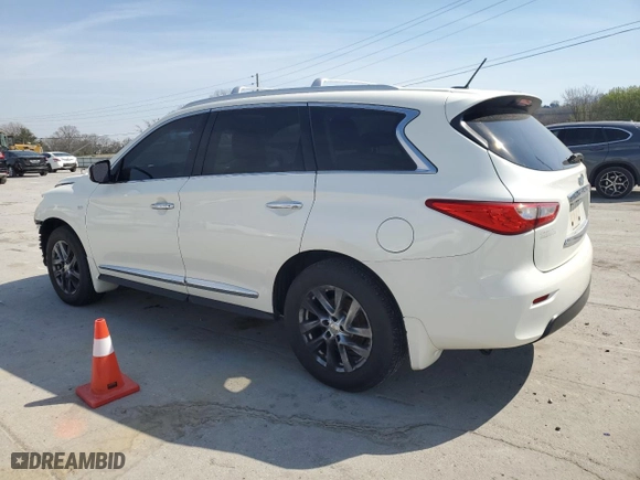 2015 Infiniti QX60 with VIN 5N1AL0MM7FC558097, listed as a Copart auction lot 50387425 with 149,291 mi miles and Salvage Title. Bid and sale history available at carsss.com. Image 2.