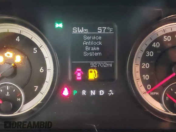 2014 Ram 1500 Express with VIN 1C6RR7FT3ES261875, listed as a IAAI auction lot 41812061 with 92,702 mi miles and . Bid and sale history available at DreamBid. Image 7.