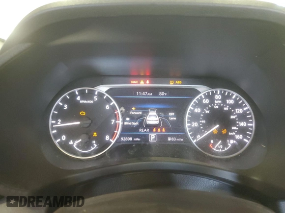 2021 Nissan Sentra SV with VIN 3N1AB8CV9MY269536, listed as a Copart auction lot 54705275 with 92,808 mi miles and Salvage title. Bid and sale history available at DreamBid. Image 9.