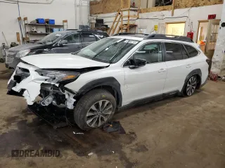 2025 Subaru Outback Limited XT with VIN 4S4BTGND4S3140280, listed as a Copart auction lot 42096745 with 3,334 mi miles and Non Repairable. Bid and sale history available at carsss.com. Image 1.